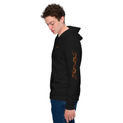 Unisex basic zip hoodie Iris