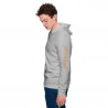 Sudadera con capucha y cremallera unisex Iris