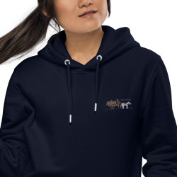 Essential Eco Unisex Hoodie Iris
