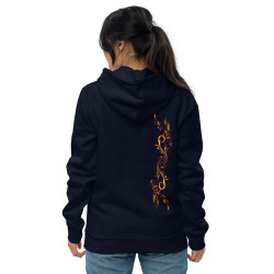 Essential Eco Unisex Hoodie Iris