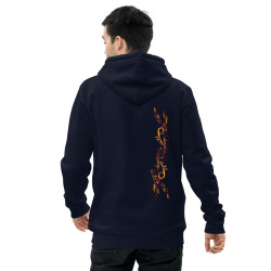 Essential Eco Unisex Hoodie Iris