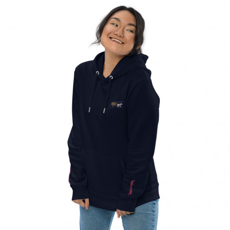 Essential Eco Unisex Hoodie Iris