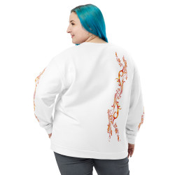Unisex all over Sweatshirt Iris