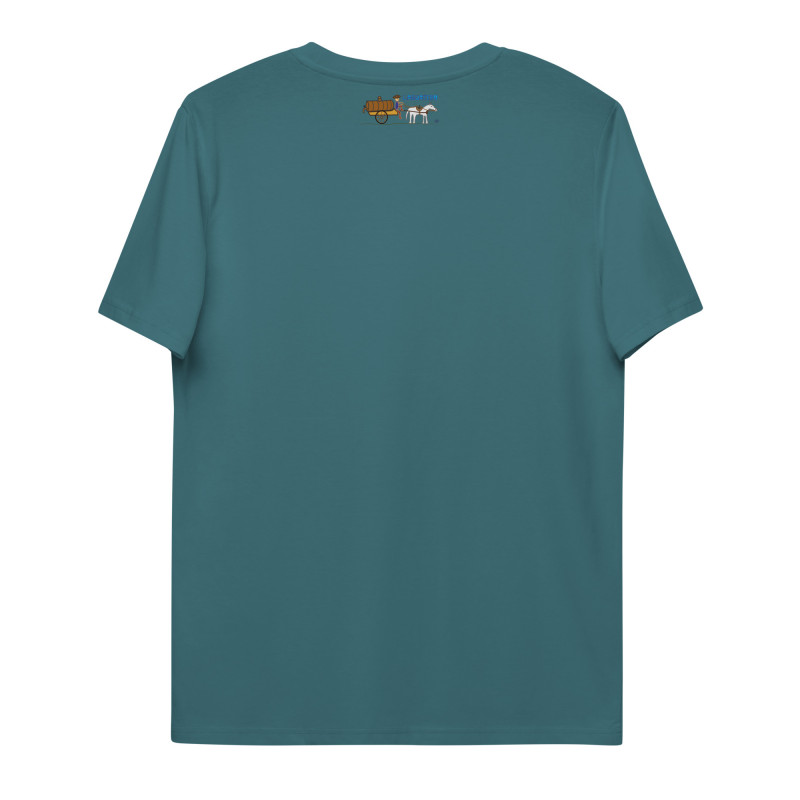 Unisex organic cotton t-shirt Skull & Pistons