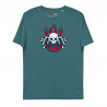 Unisex organic cotton t-shirt Skull & Pistons
