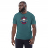 Unisex organic cotton t-shirt Skull & Pistons