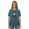 Unisex organic cotton t-shirt Skull & Pistons