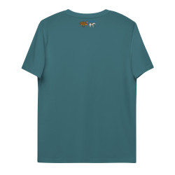 Camiseta de algodón orgánico unisex Live Fast N