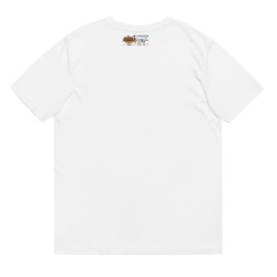 Camiseta de algodón orgánico unisex Live Fast N