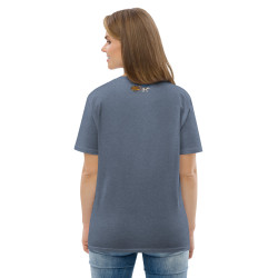 Unisex organic cotton t-shirt Live Fast B
