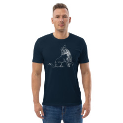 Camiseta de algodón orgánico unisex El Abrazo B