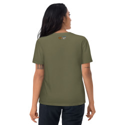 Camiseta de algodón orgánico unisex El Abrazo B