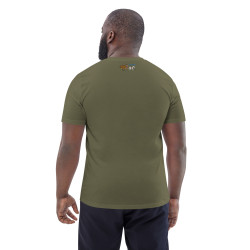 Camiseta de algodón orgánico unisex El Abrazo B