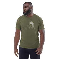 Camiseta de algodón orgánico unisex El Abrazo B