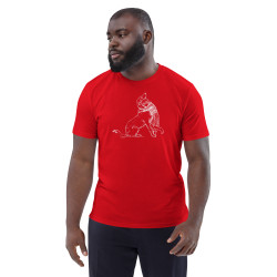 Camiseta de algodón orgánico unisex El Abrazo B