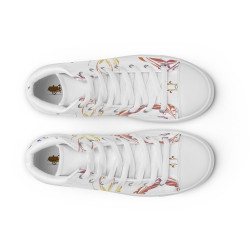 Zapatillas de lona de caña alta para hombre Arabalies