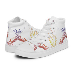 Zapatillas de lona de caña alta para hombre Arabalies