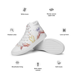 Zapatillas de lona de caña alta para hombre Arabalies