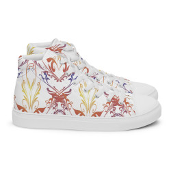 Woman’s high top canvas shoes Arabalies