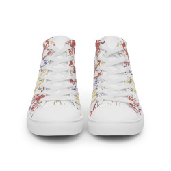 Zapatillas de lona de caña alta para muje Arabalies