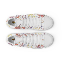 Woman’s high top canvas shoes Arabalies