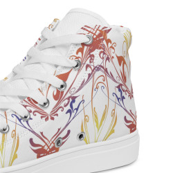 Woman’s high top canvas shoes Arabalies