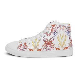 Zapatillas de lona de caña alta para muje Arabalies