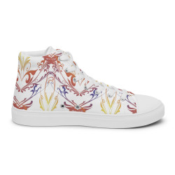 Zapatillas de lona de caña alta para muje Arabalies