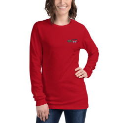 Unisex Long Sleeve Tee Iris