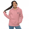 Essential Eco Unisex Hoodie Iris