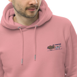 Sudadera con capucha esencial eco unisex Iris