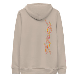 Essential Eco Unisex Hoodie Iris