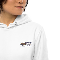 Essential Eco Unisex Hoodie Iris