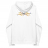 Sudadera con capucha raglan eco unisex Mariposa
