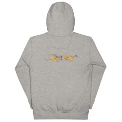 Sudadera con Capucha Premium Unisex Mariposa