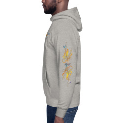 Sudadera con Capucha Premium Unisex Mariposa