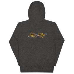 Sudadera con Capucha Premium Unisex Mariposa