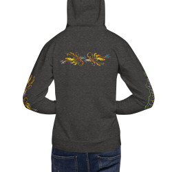 Sudadera con Capucha Premium Unisex Mariposa