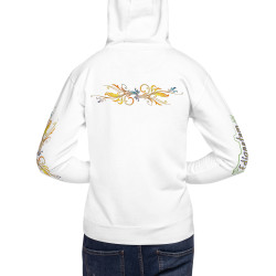 Sudadera con Capucha Premium Unisex Mariposa